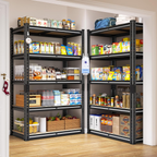 Estante Metálica Ajustável de 5 Níveis com Capacidade de 915 kg – FlexiRack™