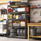 Estante Metálica Ajustável de 5 Níveis com Capacidade de 915 kg – FlexiRack™