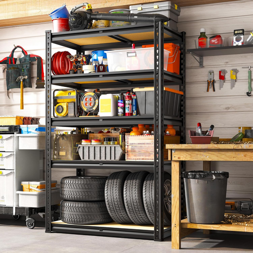 Estante Metálica Ajustável de 5 Níveis com Capacidade de 915 kg – FlexiRack™