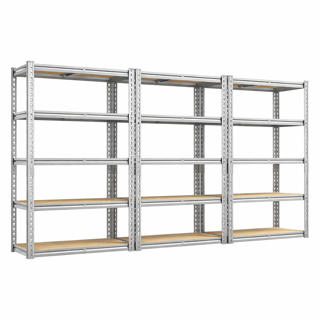 Estante Metálica Ajustável de 5 Níveis com Capacidade de 915 kg – FlexiRack™